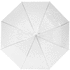 23" Kate-sateenvarjo puukahvalla, läpinäkyvä, automaattisesti avautuva, läpinäkyvä-valkoinen lisäkuva 2